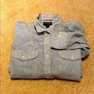 Banana Republic Linen button down shirt